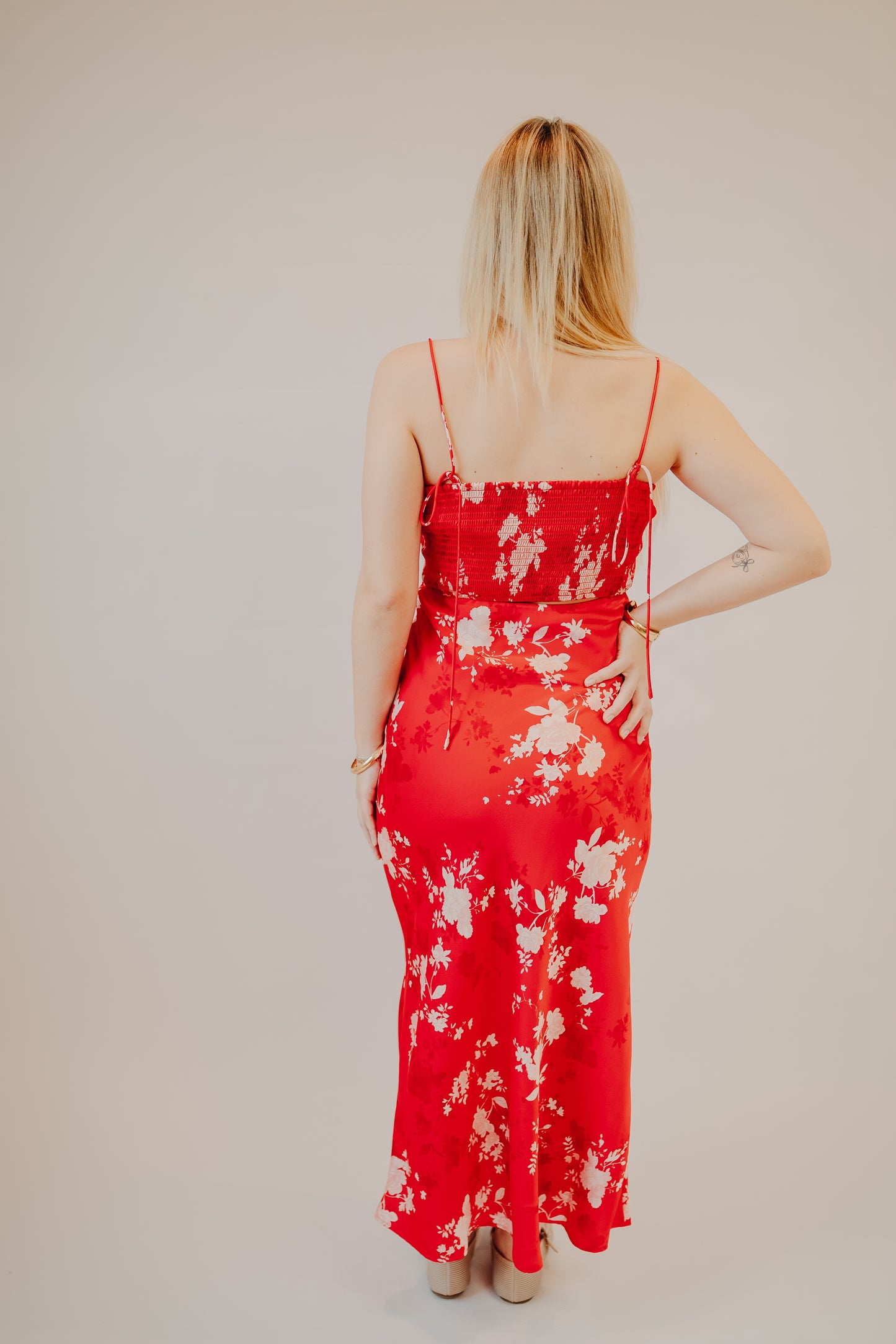 Z Supply | Alyse Darya Floral Maxi Dress | Kiss Me Red