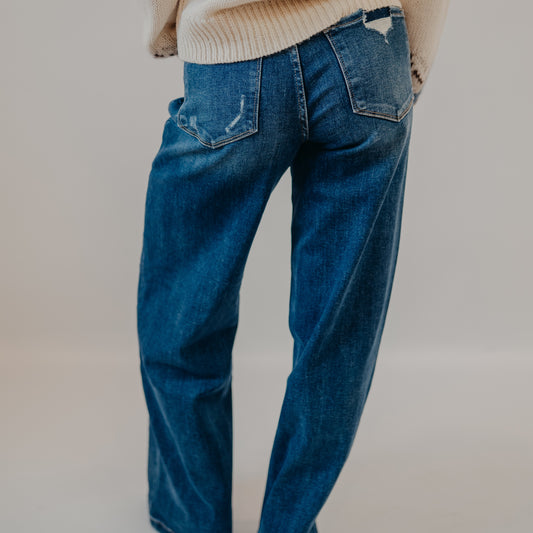 Vervet | High Rise Wide Leg | Outdone