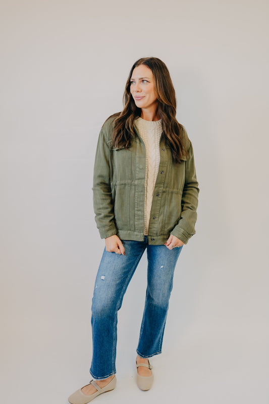 Thread & Supply | Campbell Jacket | Green Olive