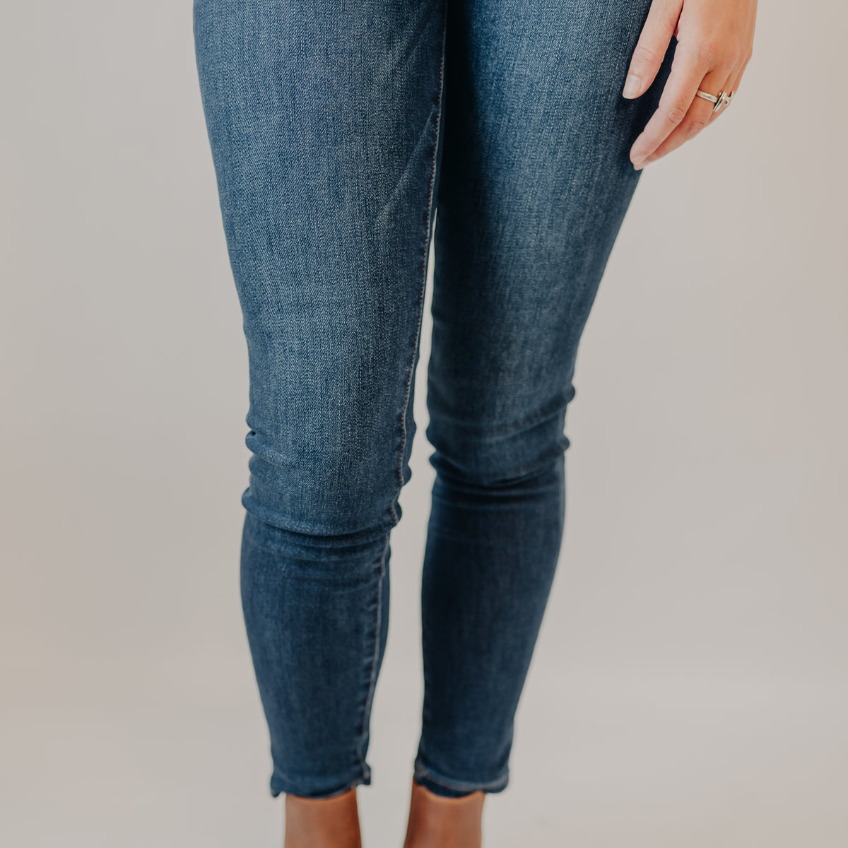 Vervet | High Rise Skinny | Dk Wash
