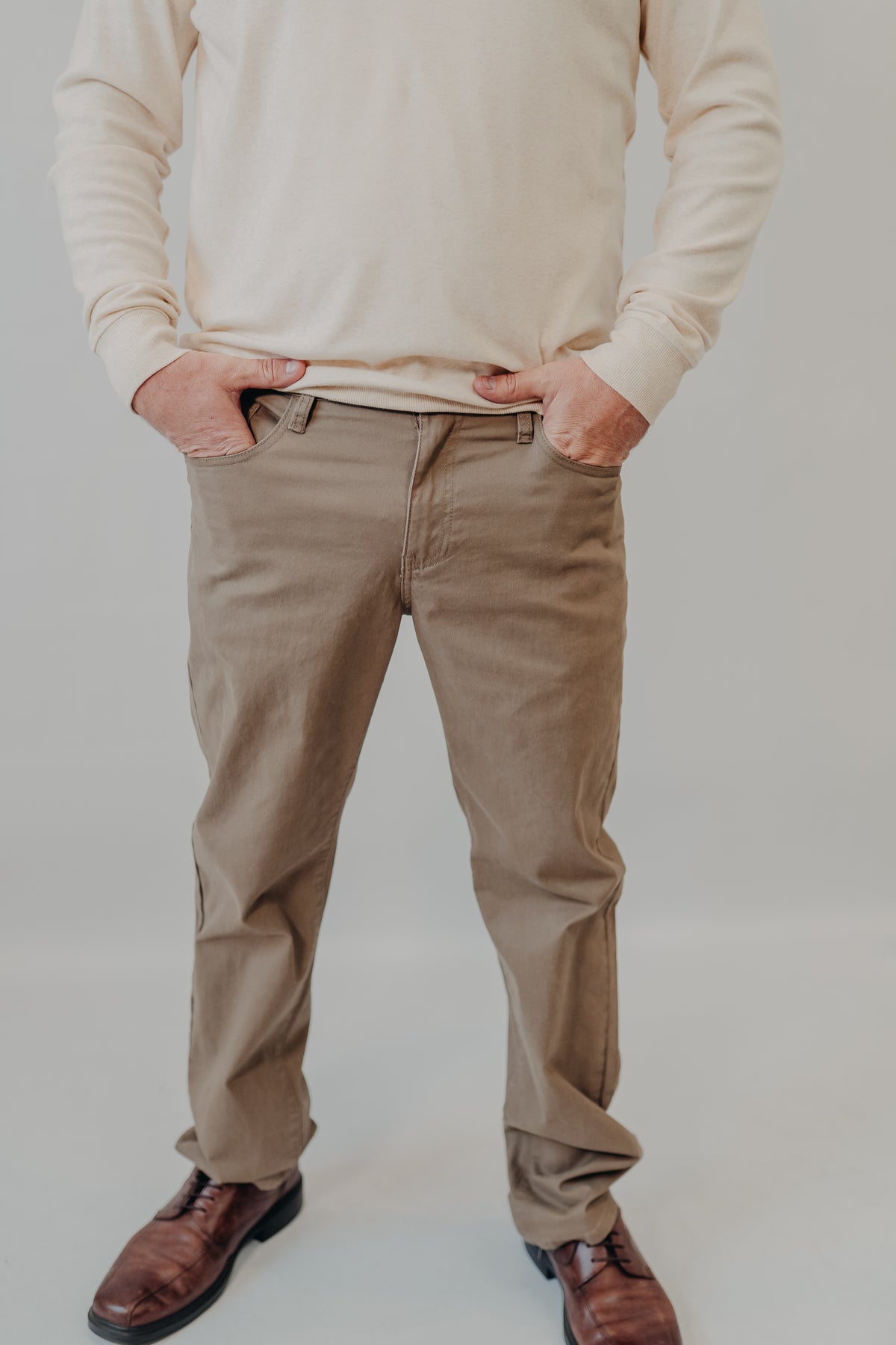 Flag & Anthem | Wallburg Chino Nashville Straight | Bamboo Khaki