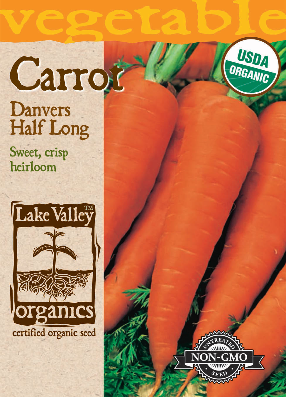 Carrot Danvers Half Long Organic LV