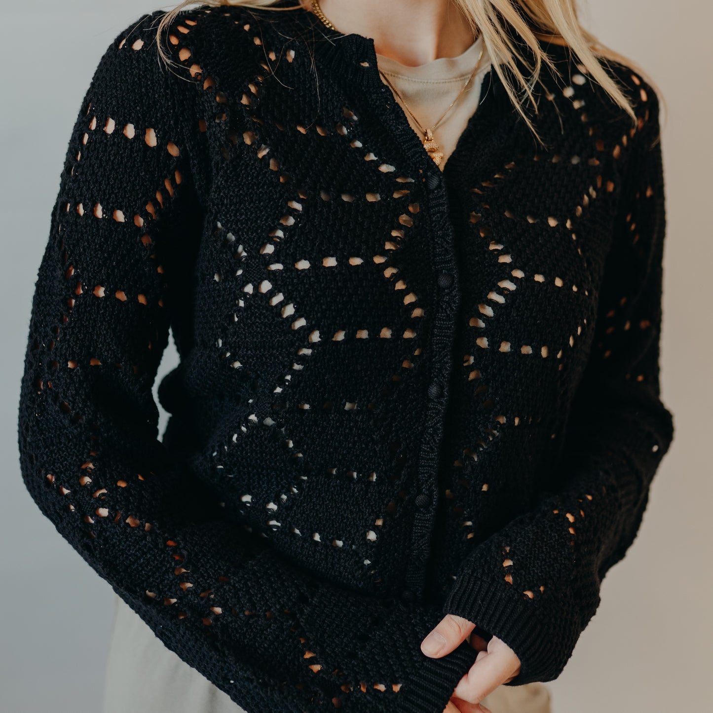 Z Supply | Rosalyn Sweater Cardigan | Black