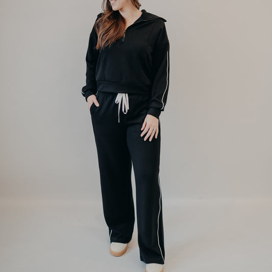 Thread & Supply | Regalia Pullover | Black Ivory