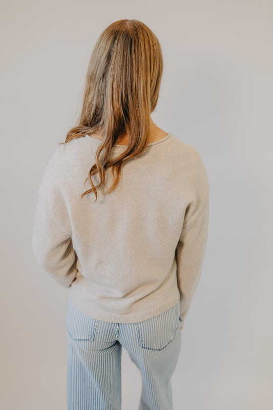 Thread & Supply | Dover Cardigan | Heather Stone