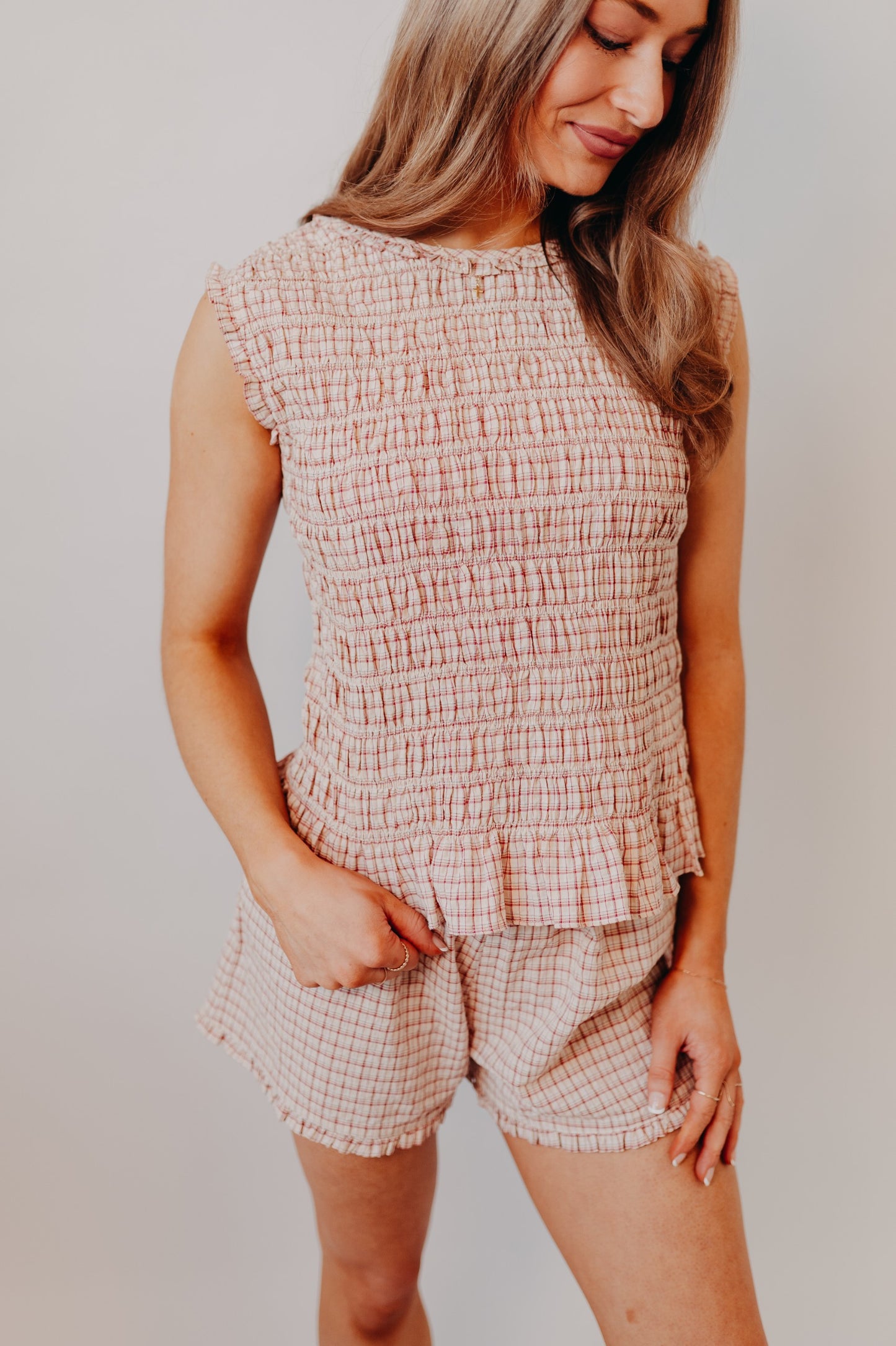 Mod Ref | The Suri Top | Red Yellow