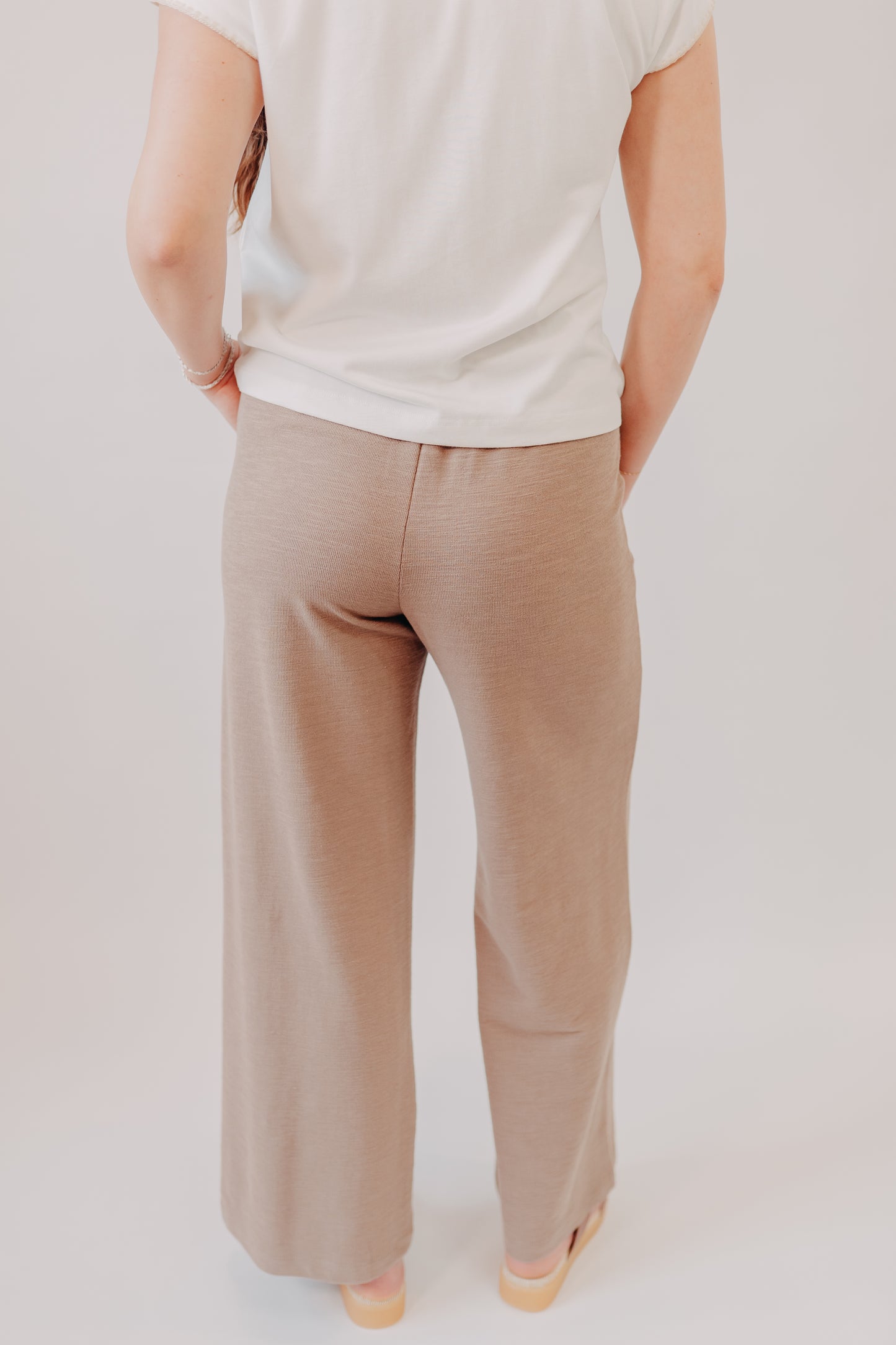 Z Supply | Andre Wide Leg Pant | Milk Shake