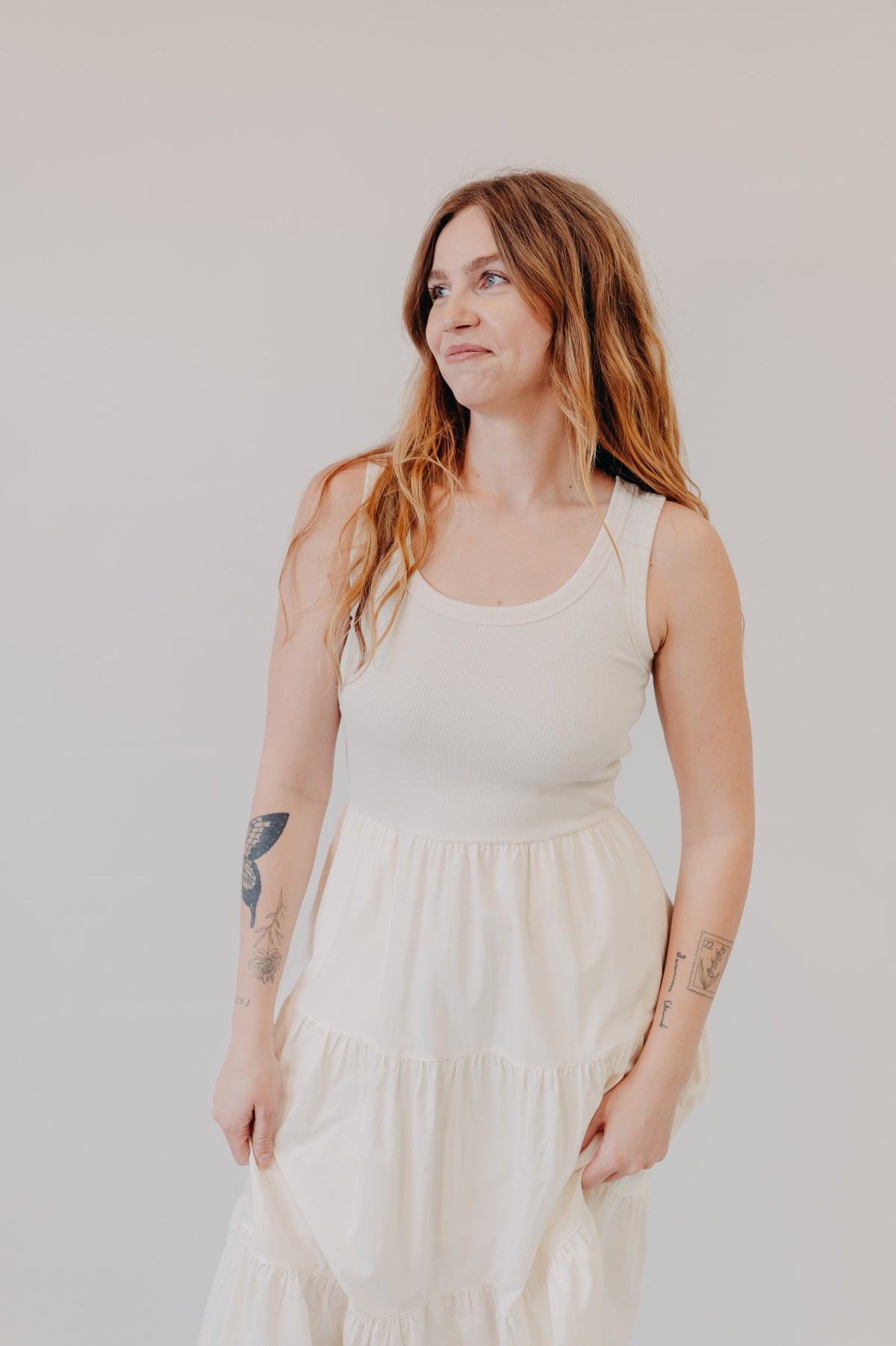 Thread & Supply | Solenne Dress | Ivory