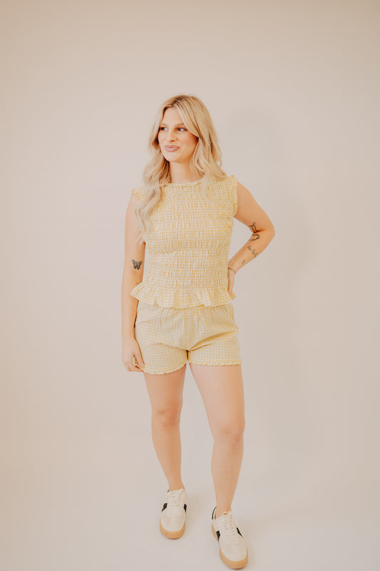 Mod Ref | The Suri Top | Yellow