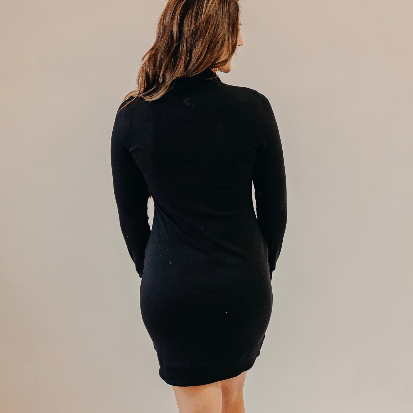 The Normal Brand | Mock Neck Dress | Black