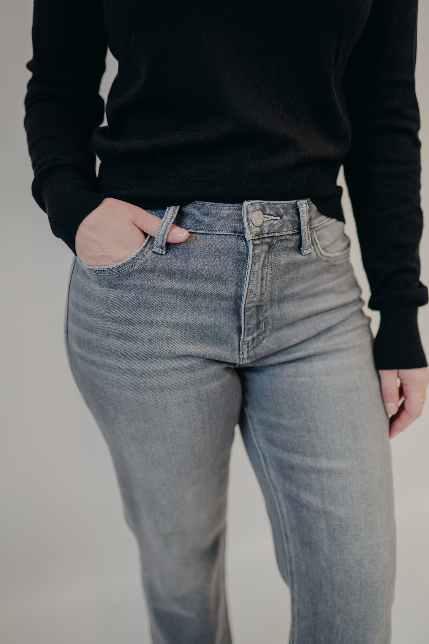 Vervet | High Rise Ankle Slim Wide | River Eden