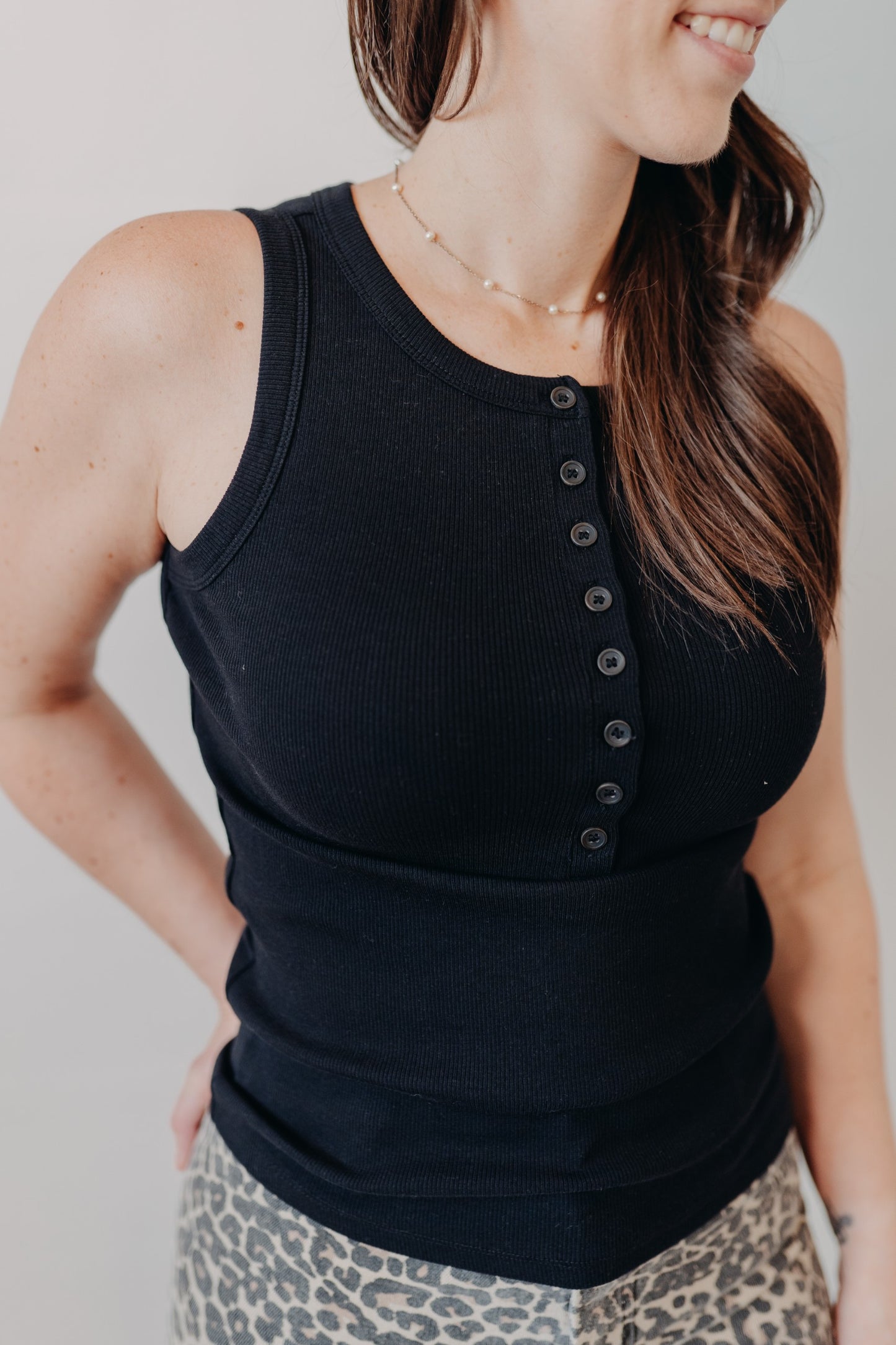 Thread & Supply | Elowen Tank | Black