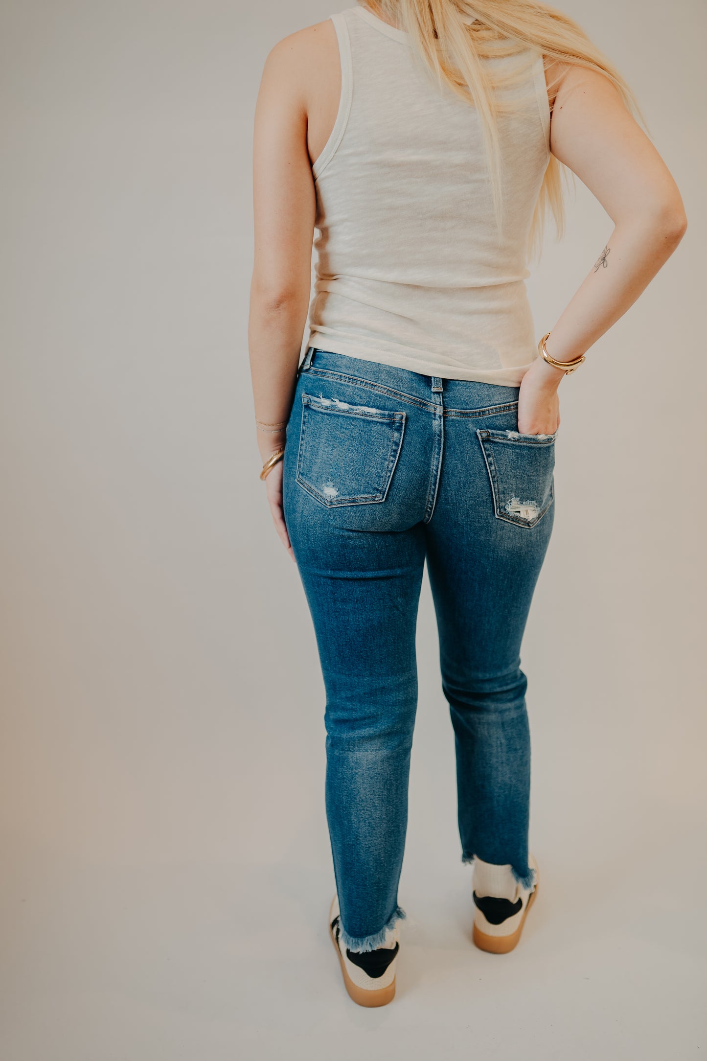 Flying Monkey | Mid Rise Crop Slim Straight | Congenial