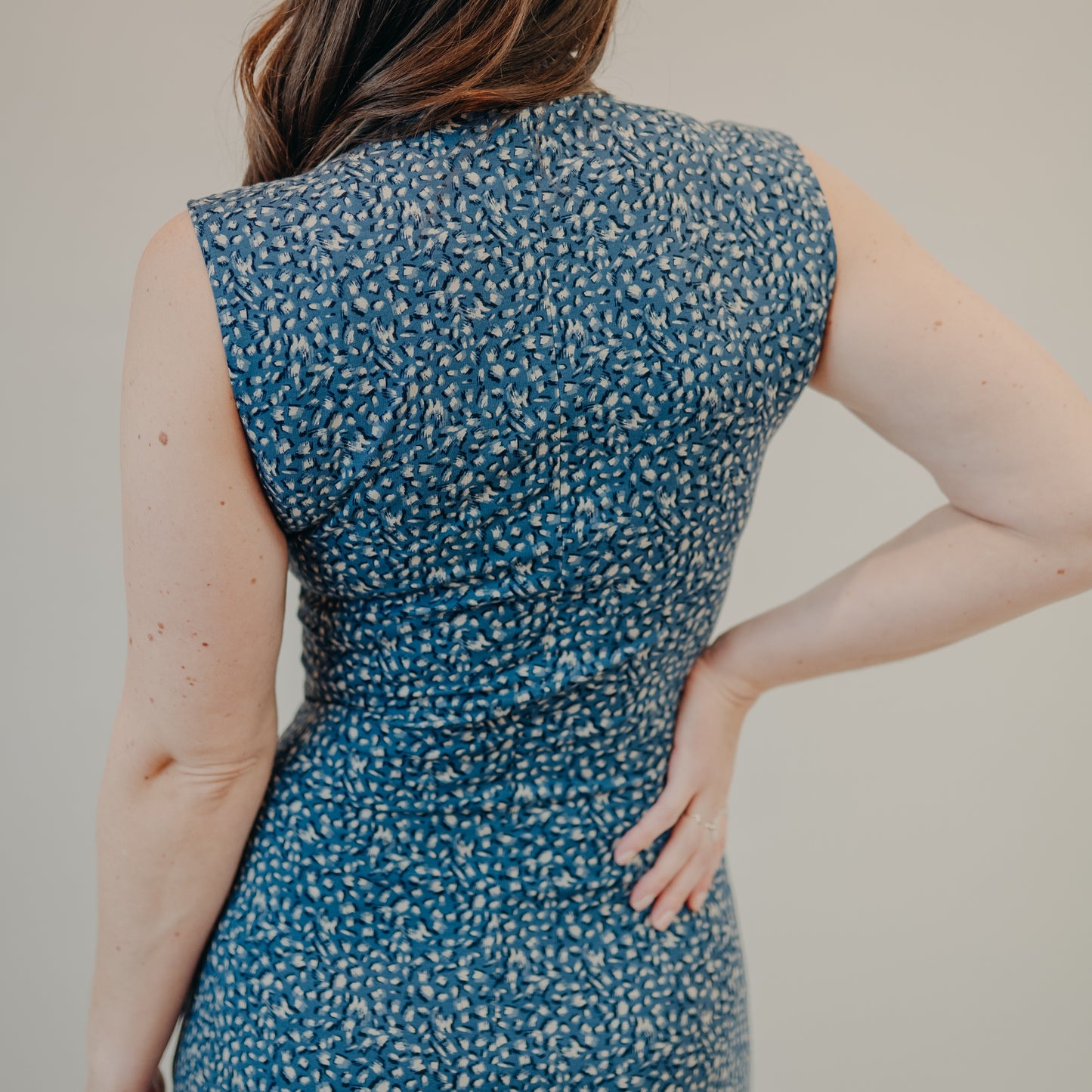 Z Supply | Seraphina Aspen Midi Dress | Blue Velvet