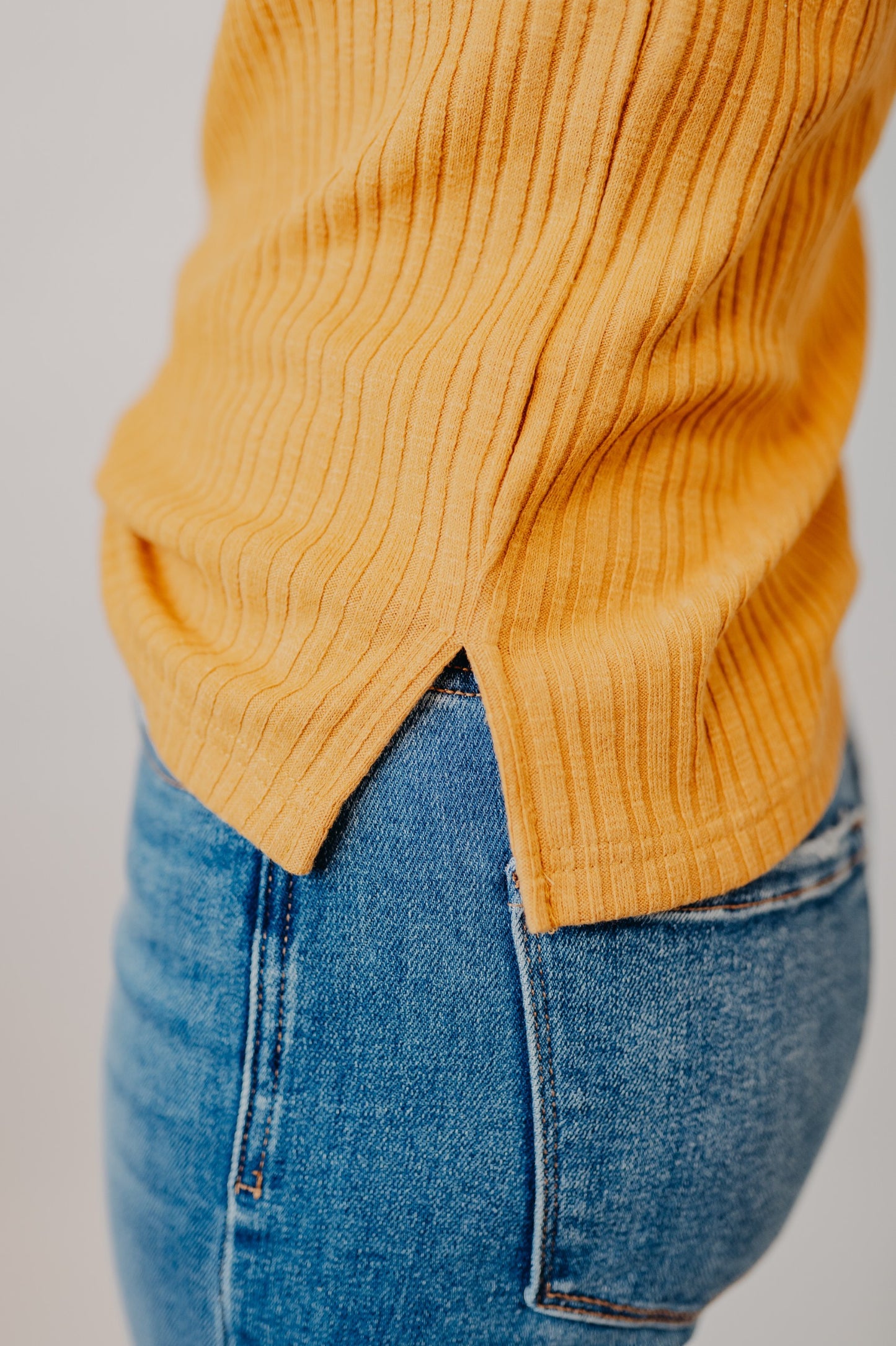 Mod Ref | The Emma Top | Mustard