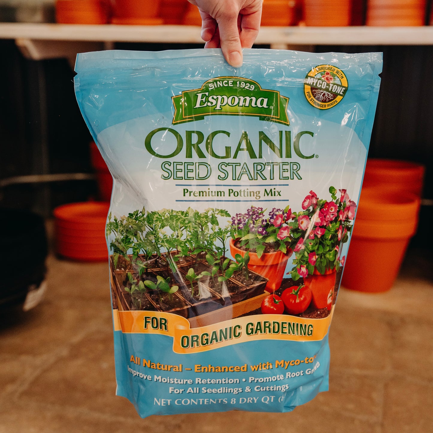 Espoma Org Seed Starting Mix 8qt