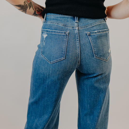 Vervet | High Rise A Line Wide Cuff | Upstate