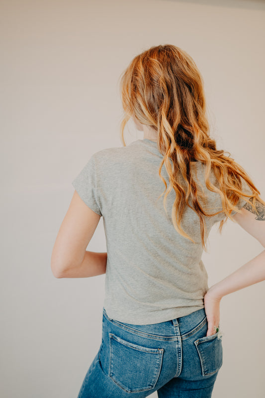 Z Supply | Modern Slub Tee | Heather Grey