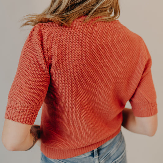 Be Cool | Chunky Puff Sweater | Poppy
