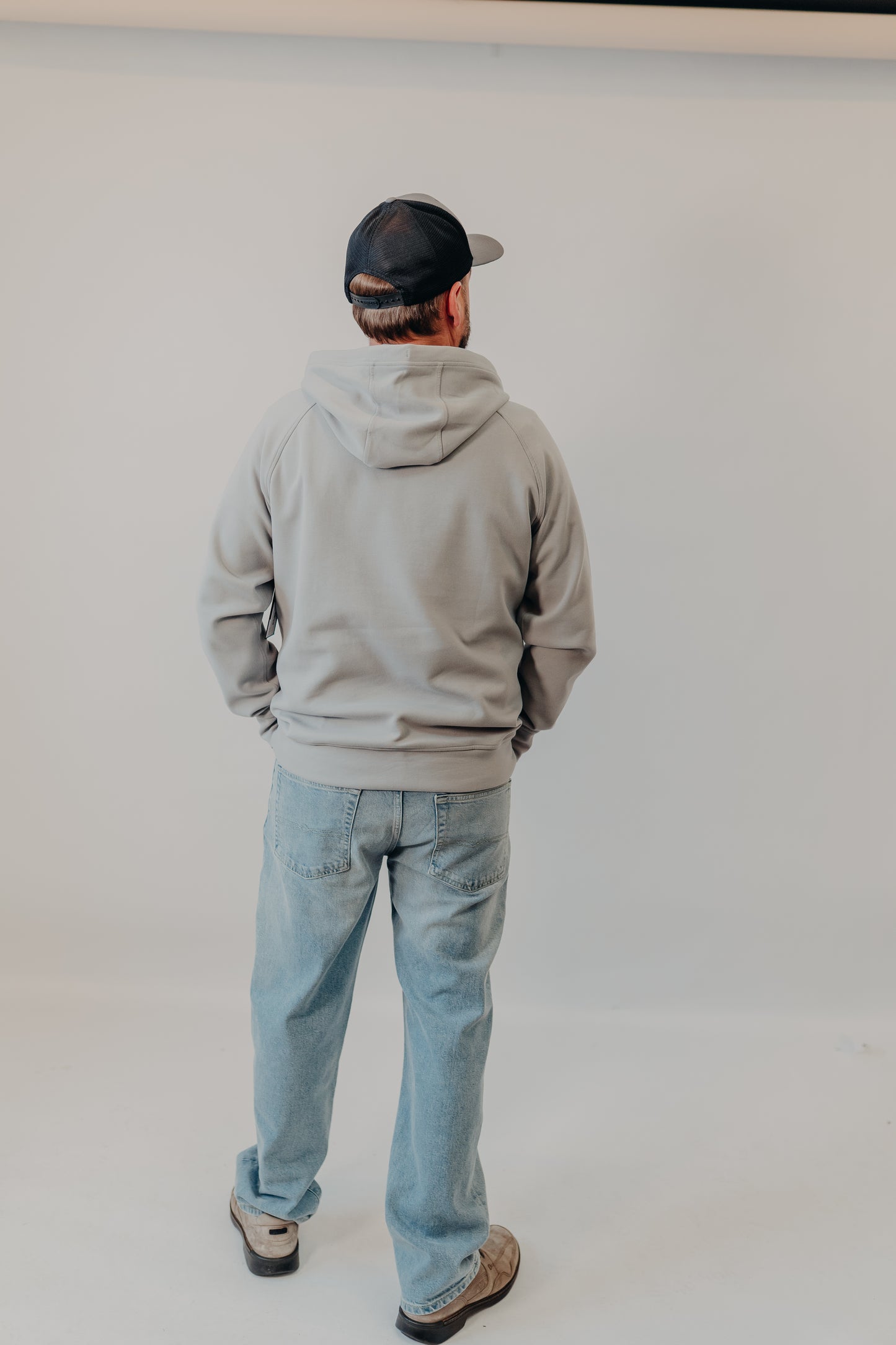 Ten Thousand | Midweight Tech Fleece Hoodie | Med Grey