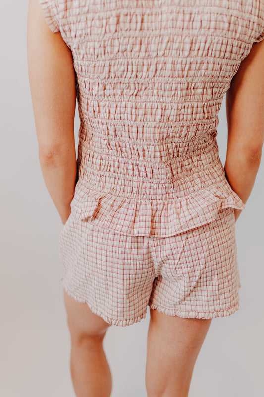 Mod Ref | The Suri Shorts | Red Yellow