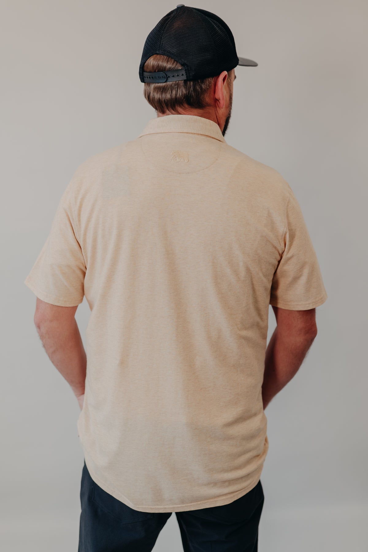 The Normal Brand | Active Puremeso Polo | Iced Latte