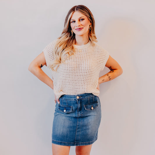 KUT | Rosetta Skirt | Clever