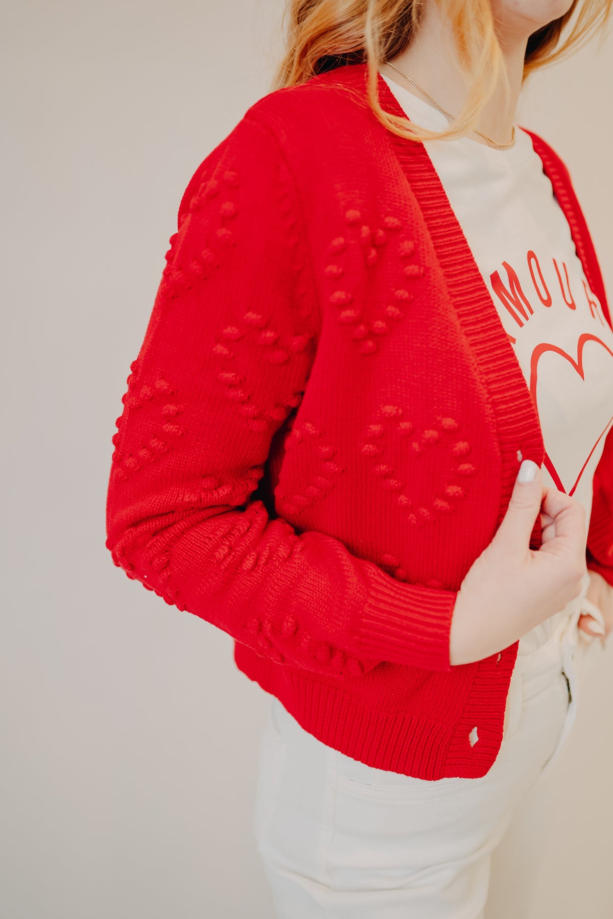 Z Supply | All Yours Cardigan | Kiss Me Red