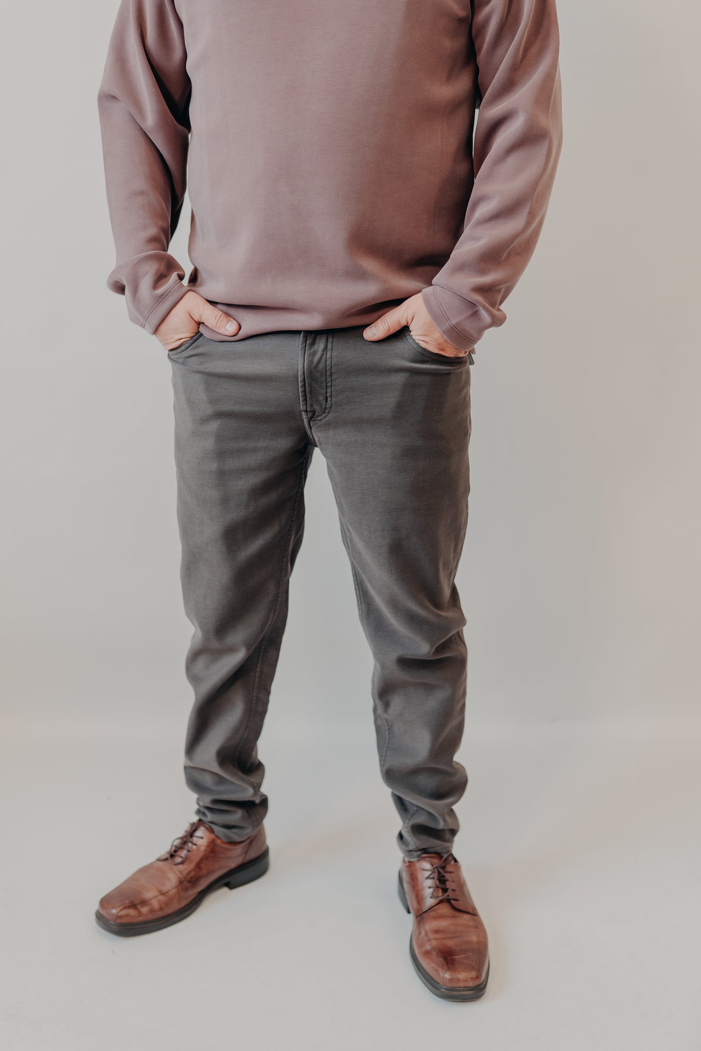 The Normal Brand | Comfort Terry Pant | Steel