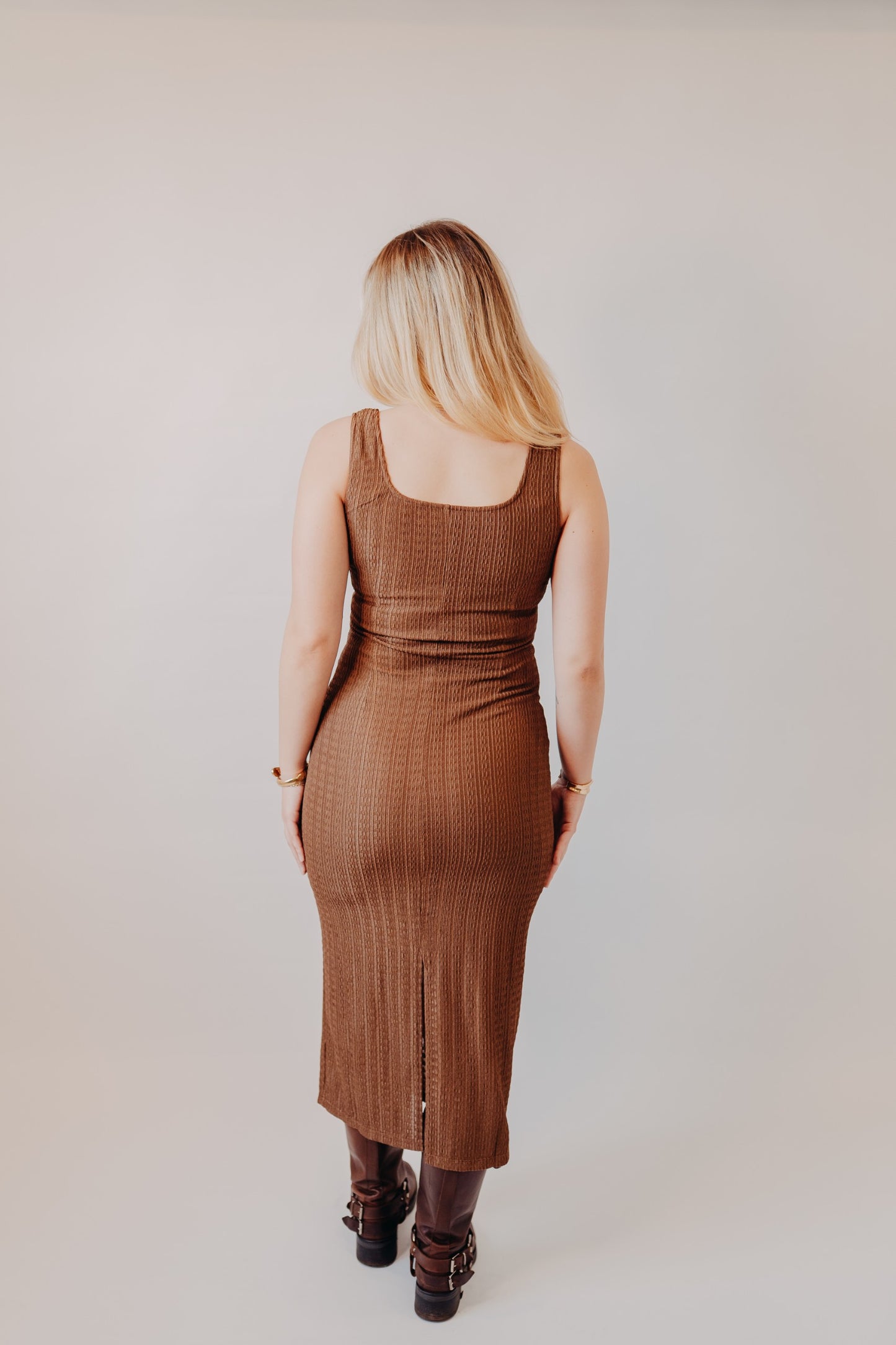 Mod Ref | The Evelyn Dress | Brown