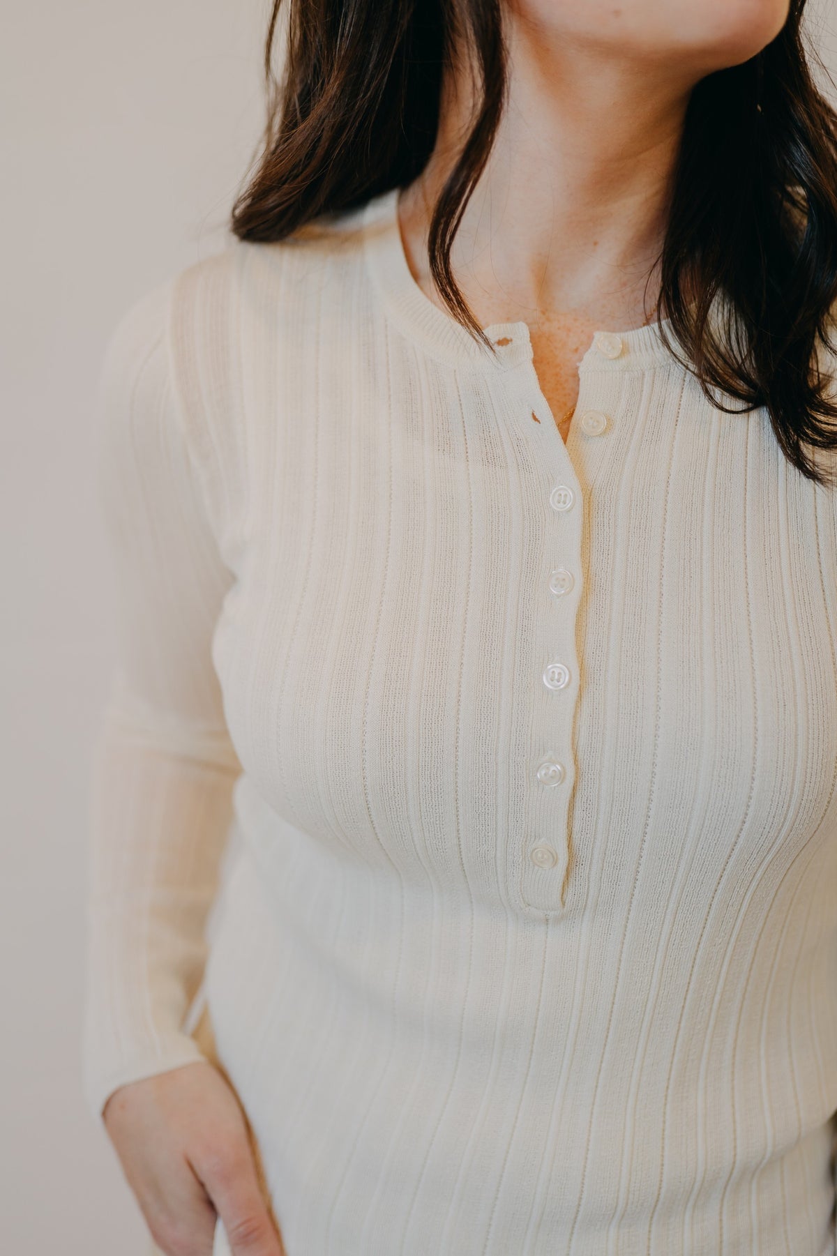 Z Supply | Rowena Fine Knit Sweater | Sandstone