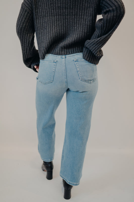 Vervet | High Rise Crop Wide Leg | Abound