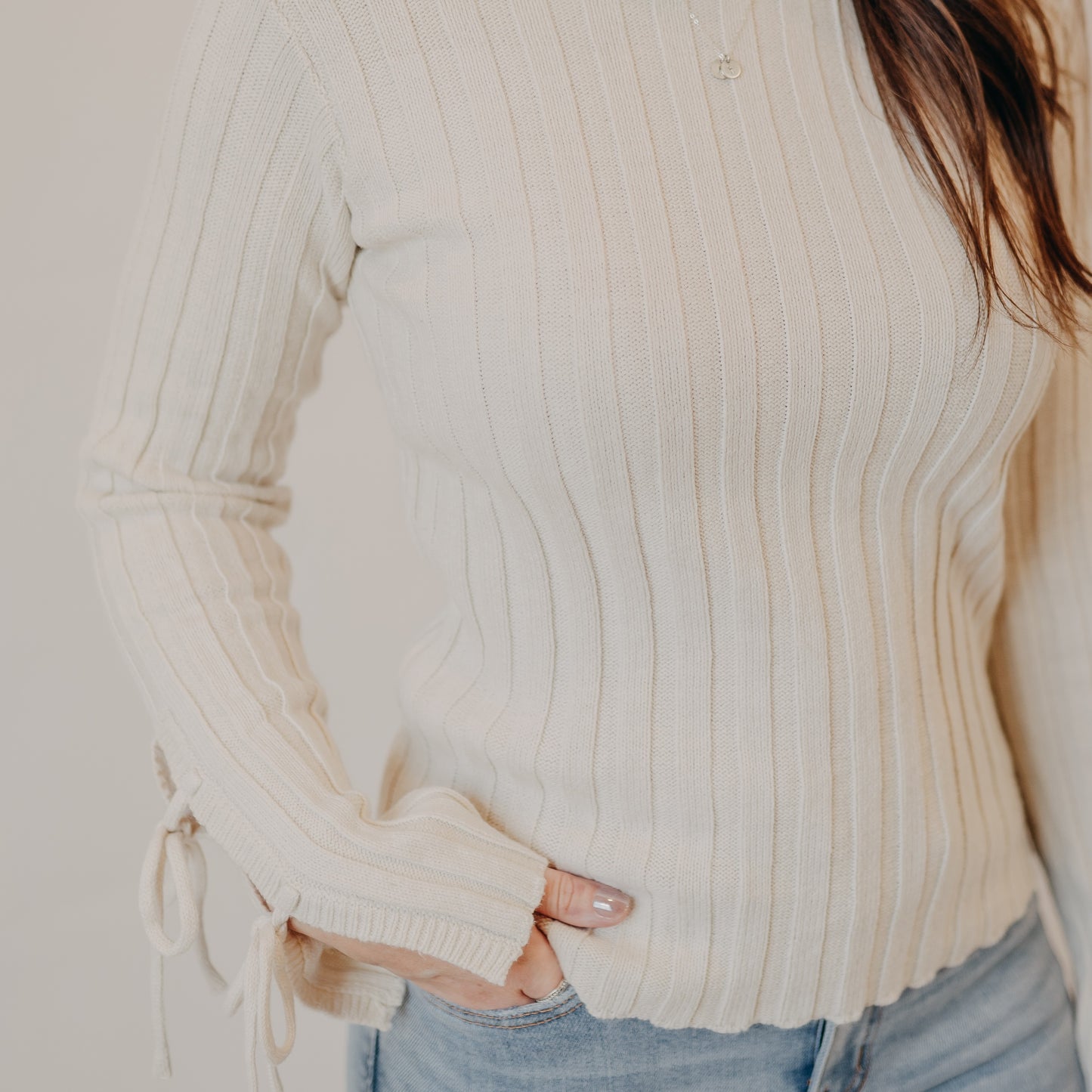Thread & Supply | Julie Sweater | Ivory