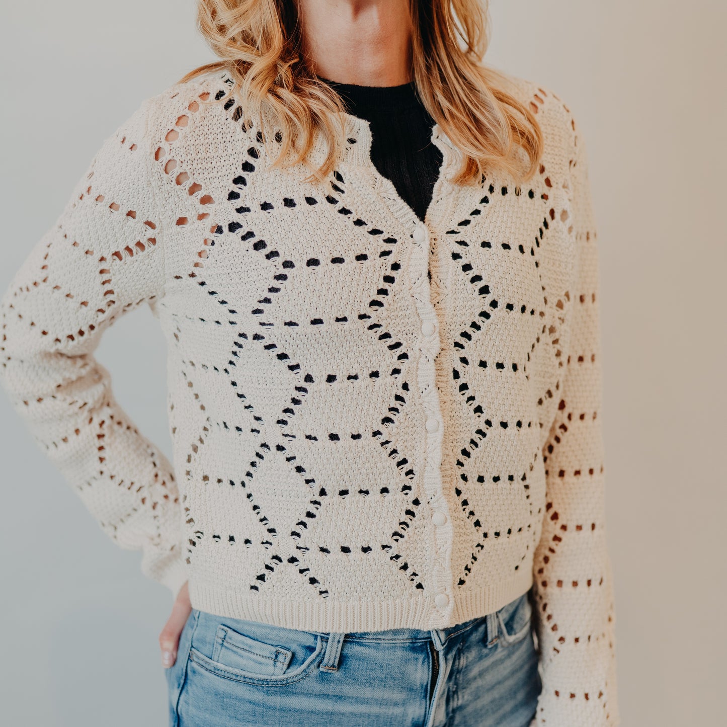 Z Supply | Rosalyn Sweater Cardigan | Crystal