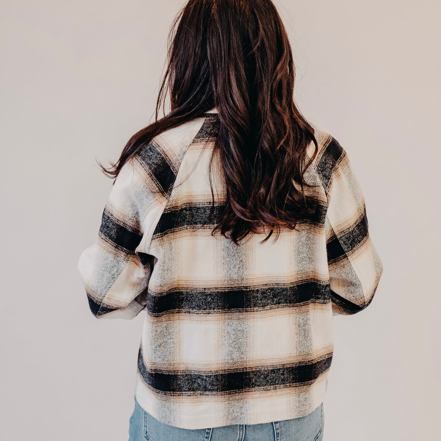 Thread & Supply | Yuma Jacket | White Black Plaid