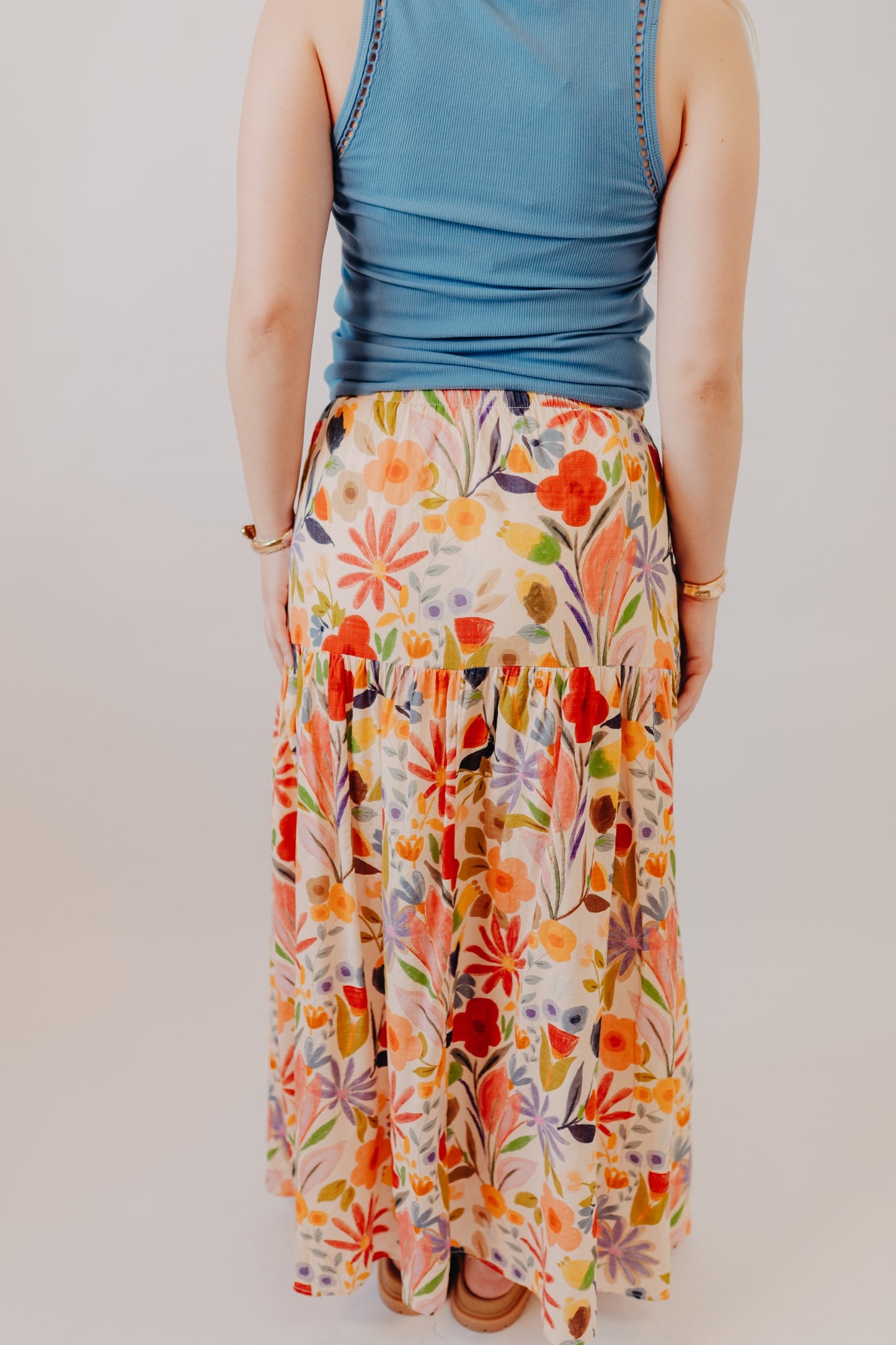 By Together | Palm Springs Skirt | Desert Multi Tan