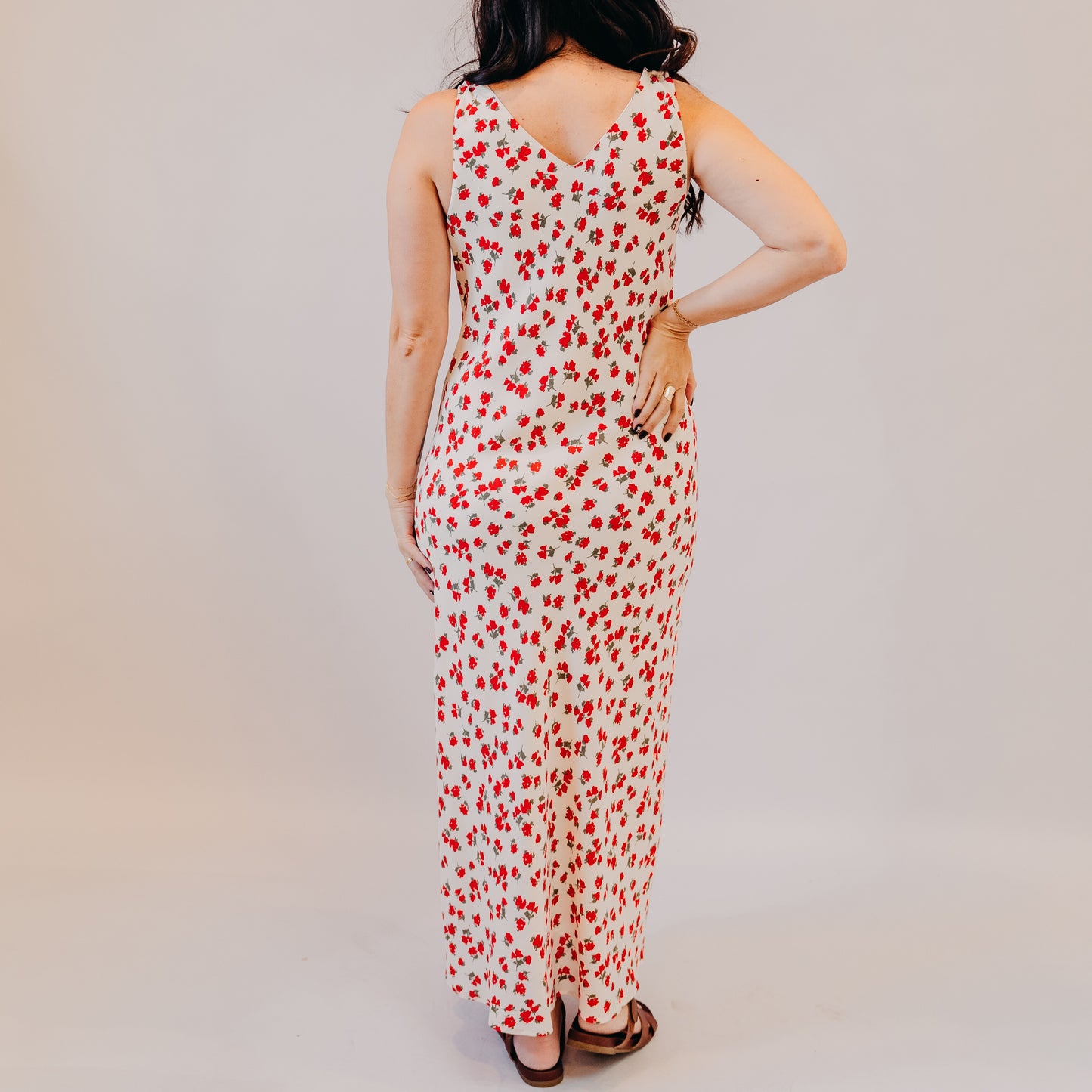 Z Supply | Hana La Rosa Ditsy Maxi Dress | Sea Salt