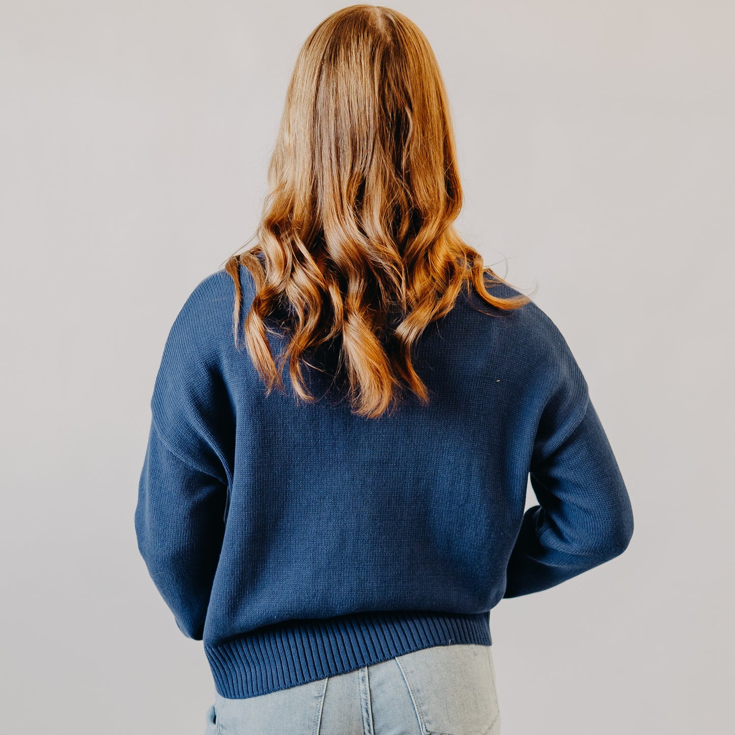 Z Supply | Sienna USA Sweater | Yacht Blue