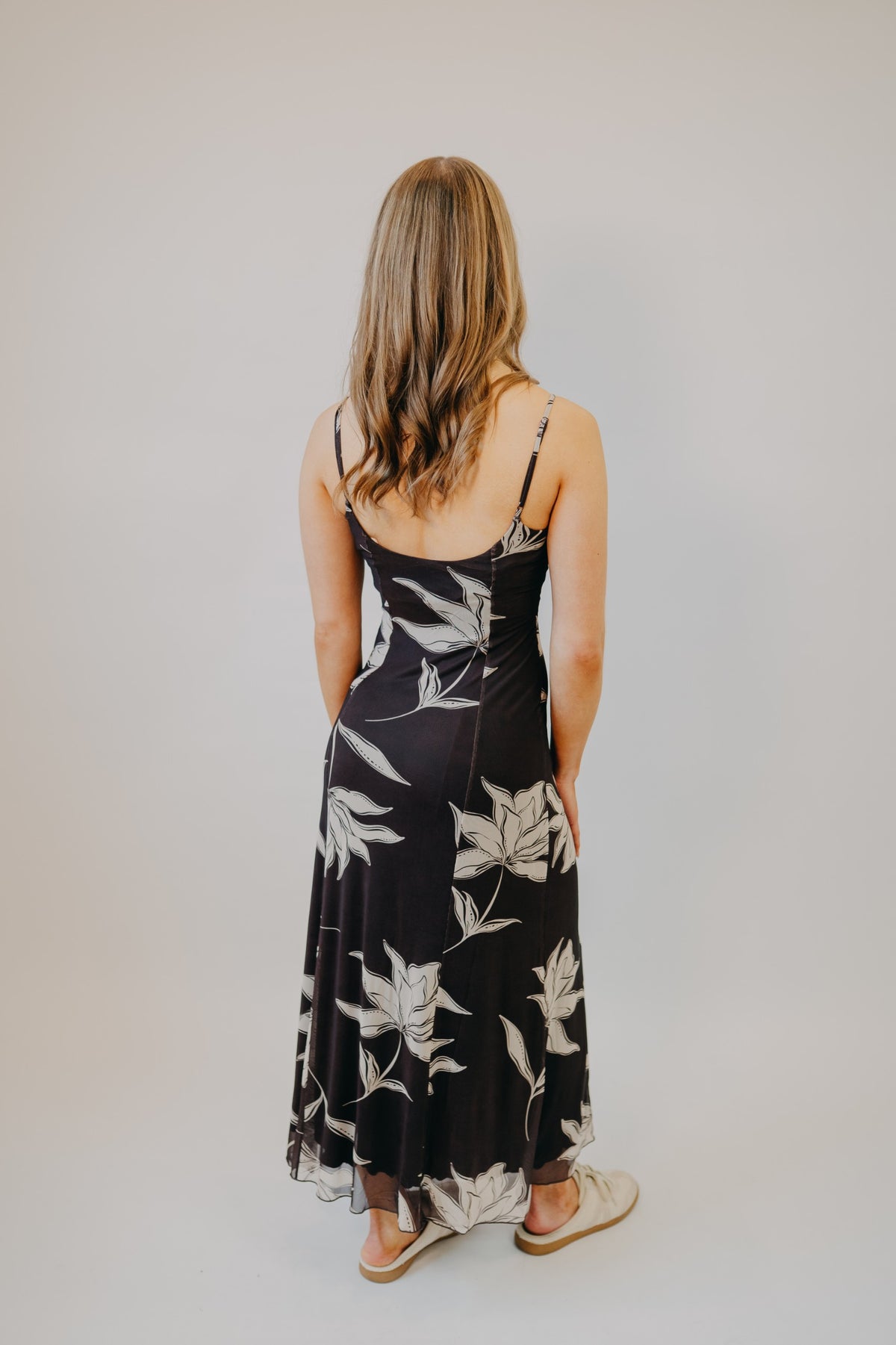 Z Supply | Charisma Floral Midi Dress | Dark Chocolate