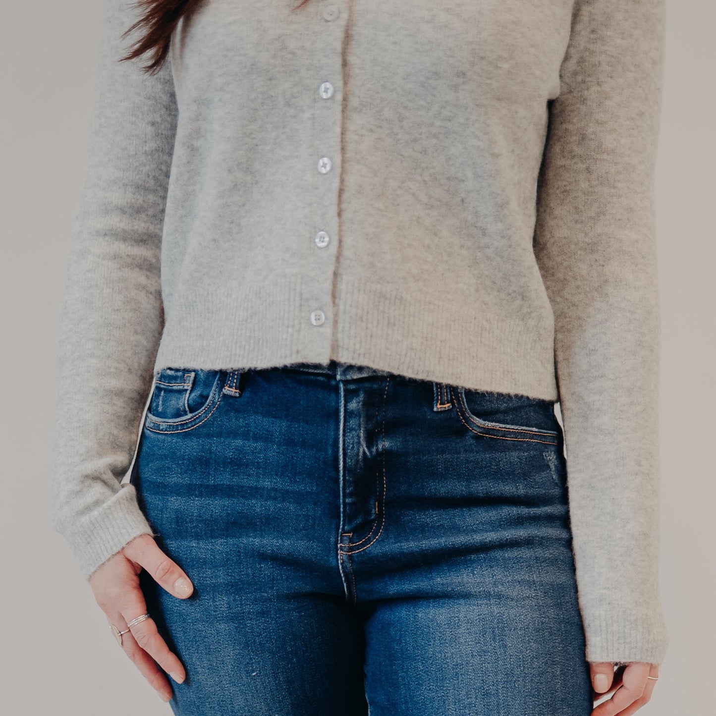 Z Supply | Medina Cardigan | Light Heather Grey