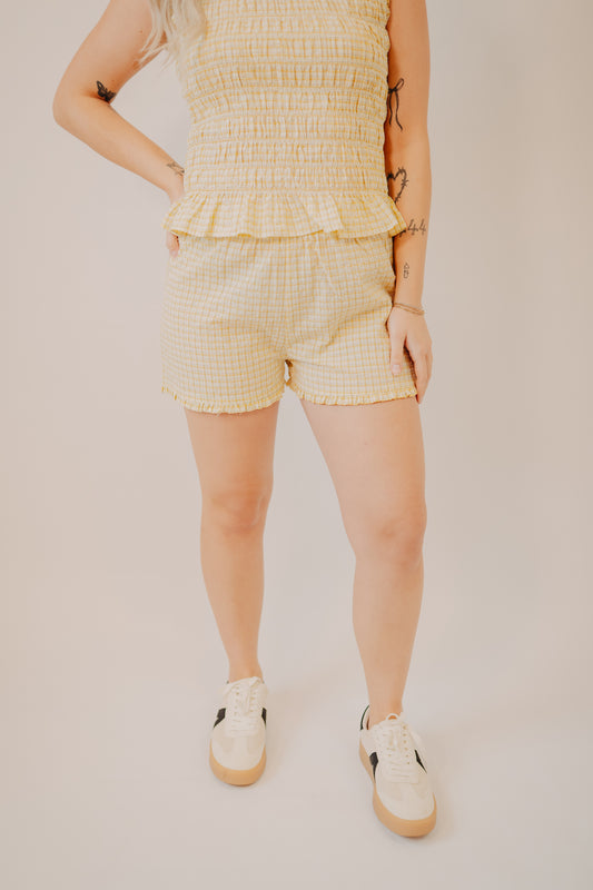 Mod Ref | The Suri Shorts | Yellow