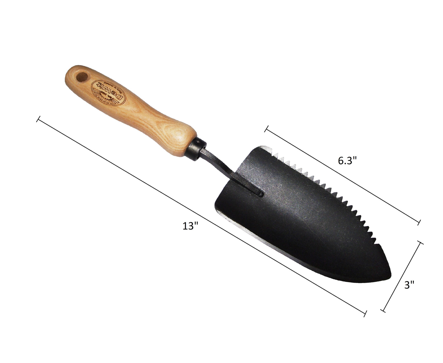 DeWit Trowel - Welldone Serrated