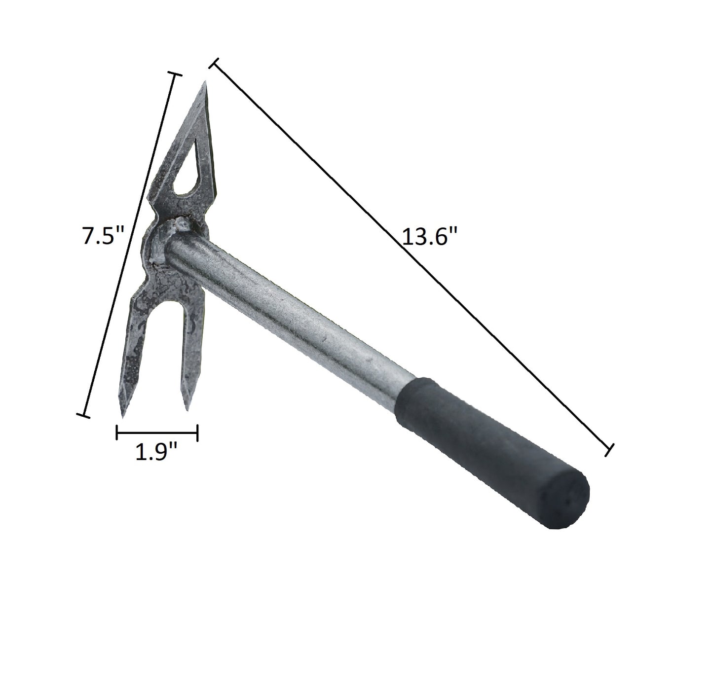 DeWit Comby Hoe - 2 Tine Cultivator / Diamond Shaped
