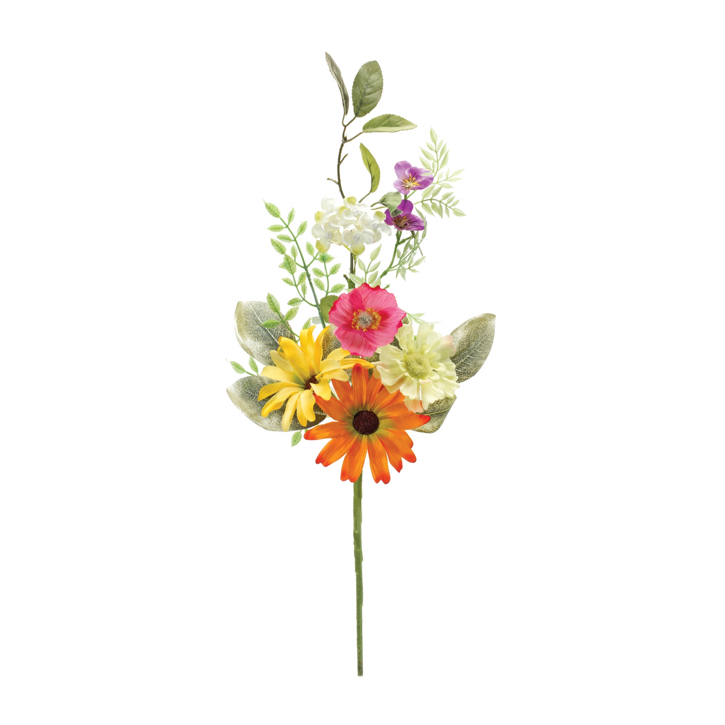 Mixed Spring Spray (Set of 2) 19”H Polyester