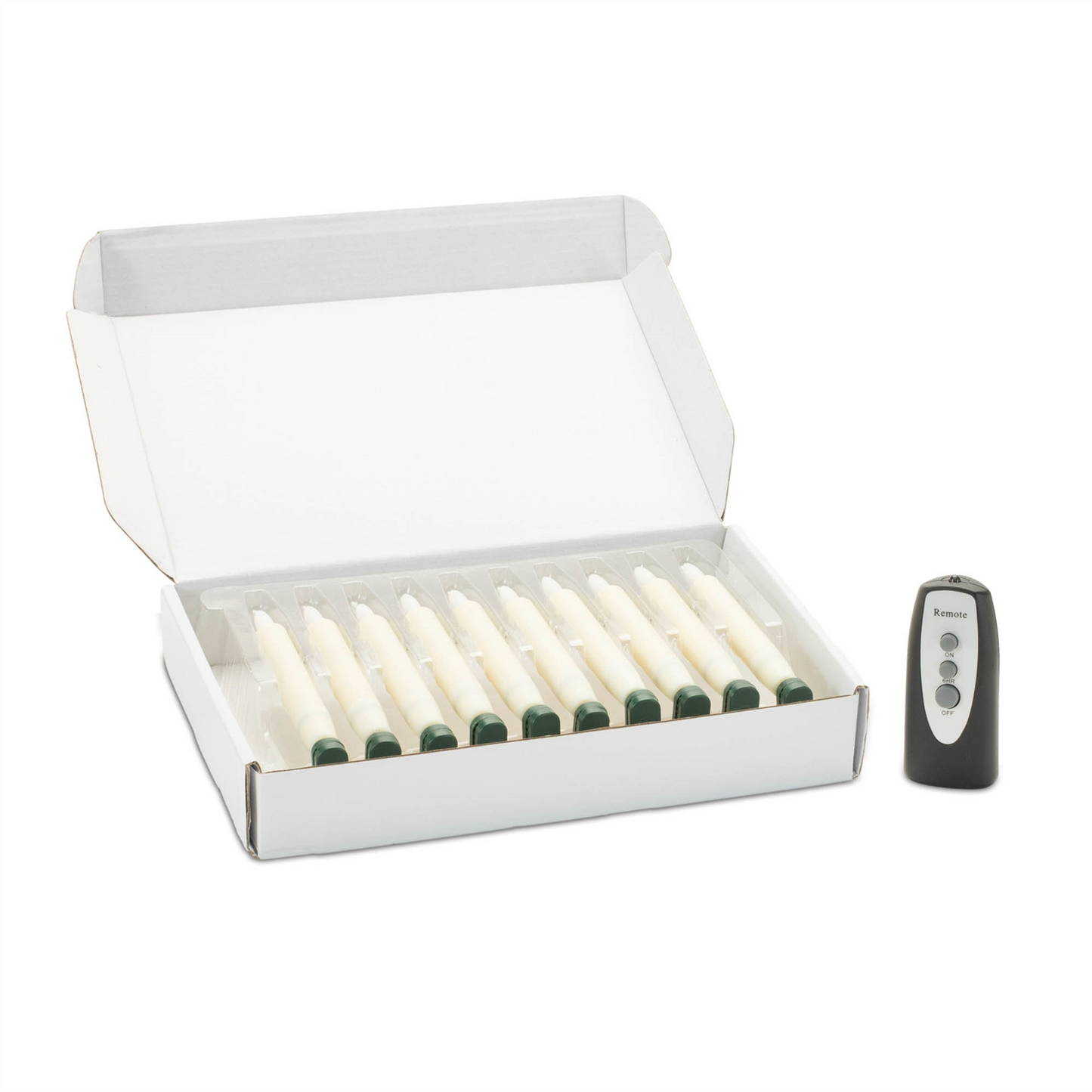 LED Clip-On Taper Candle (Set of 10)