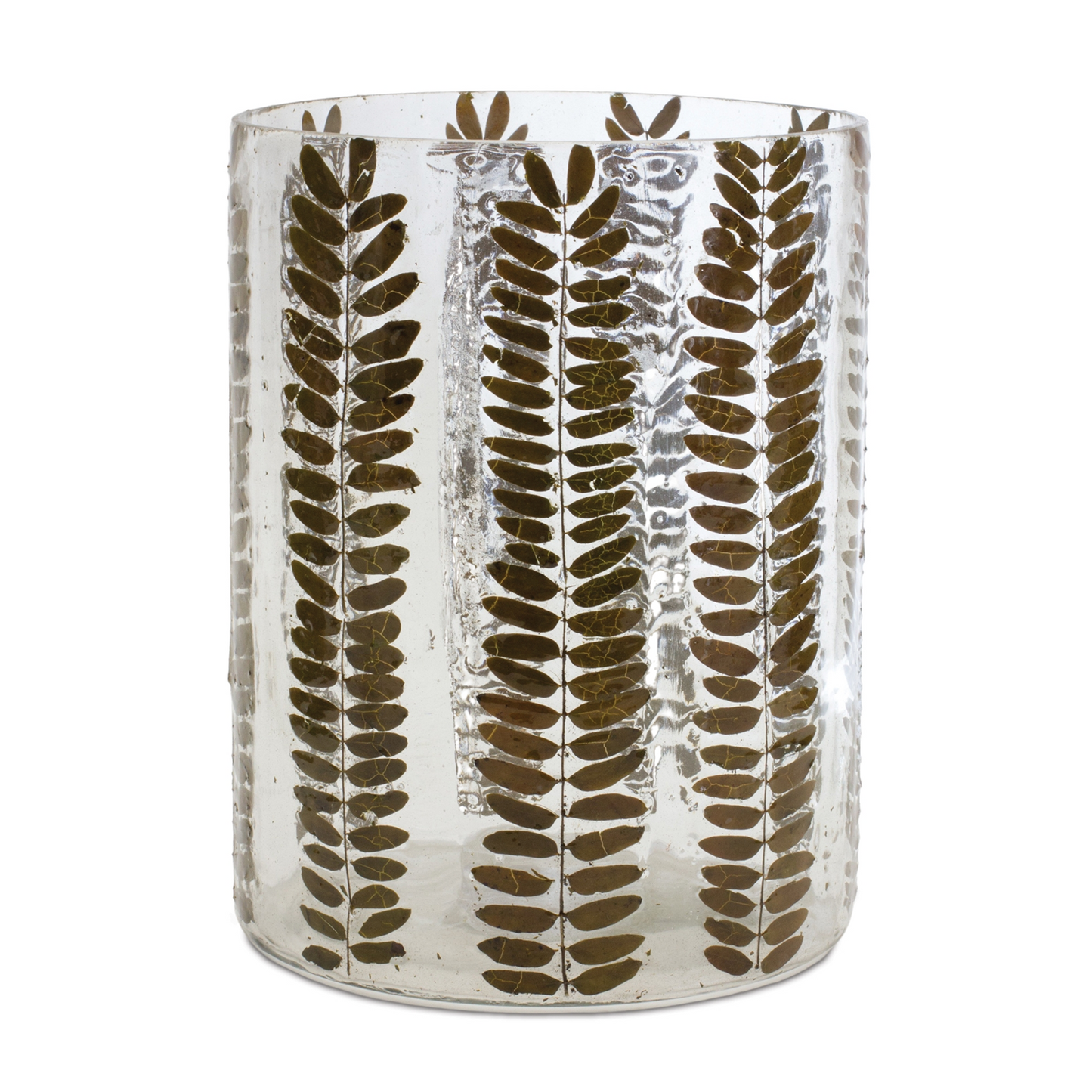 Candle Holder 6"D x 8"H Glass