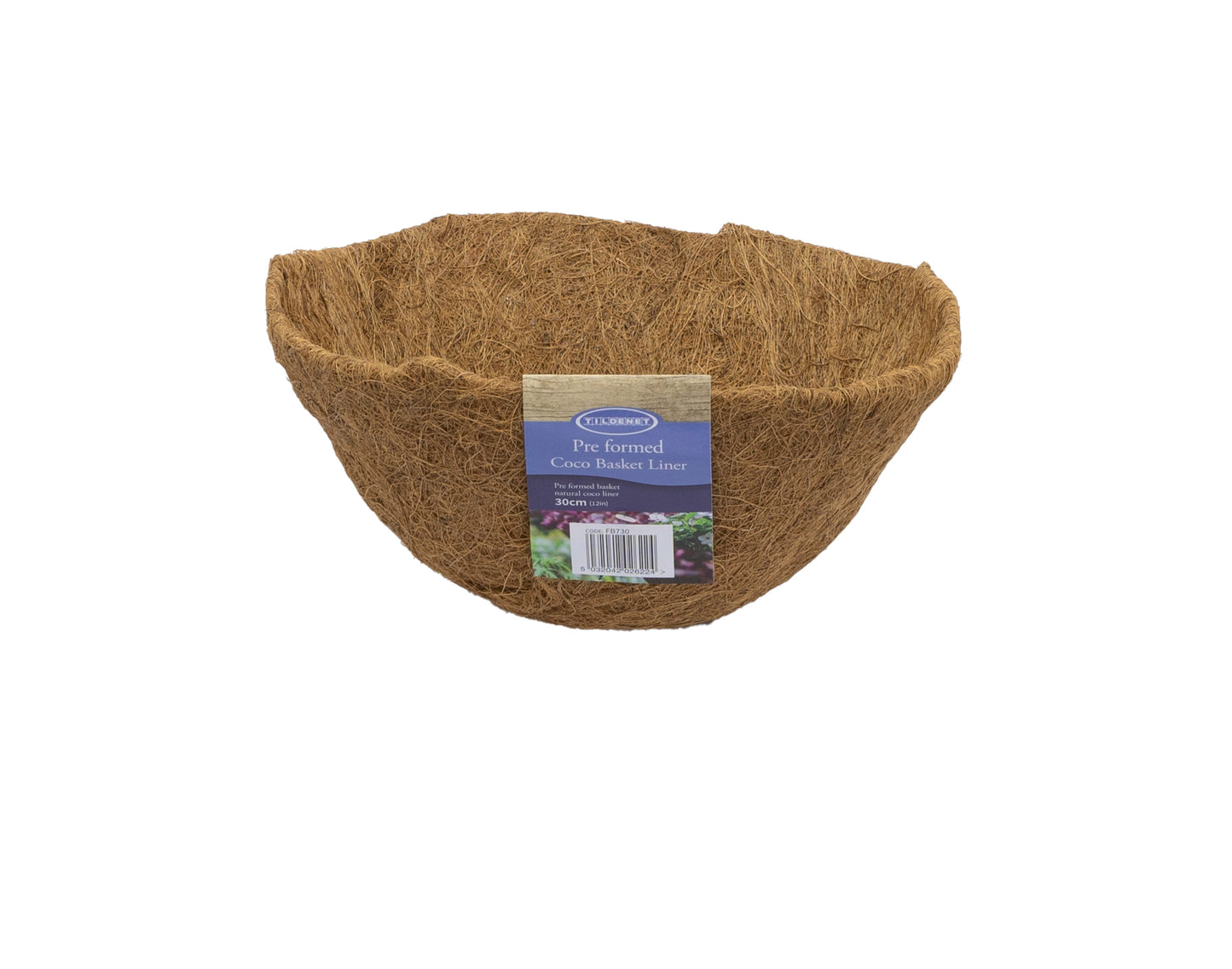 12" Preformed Coco Basket Liner