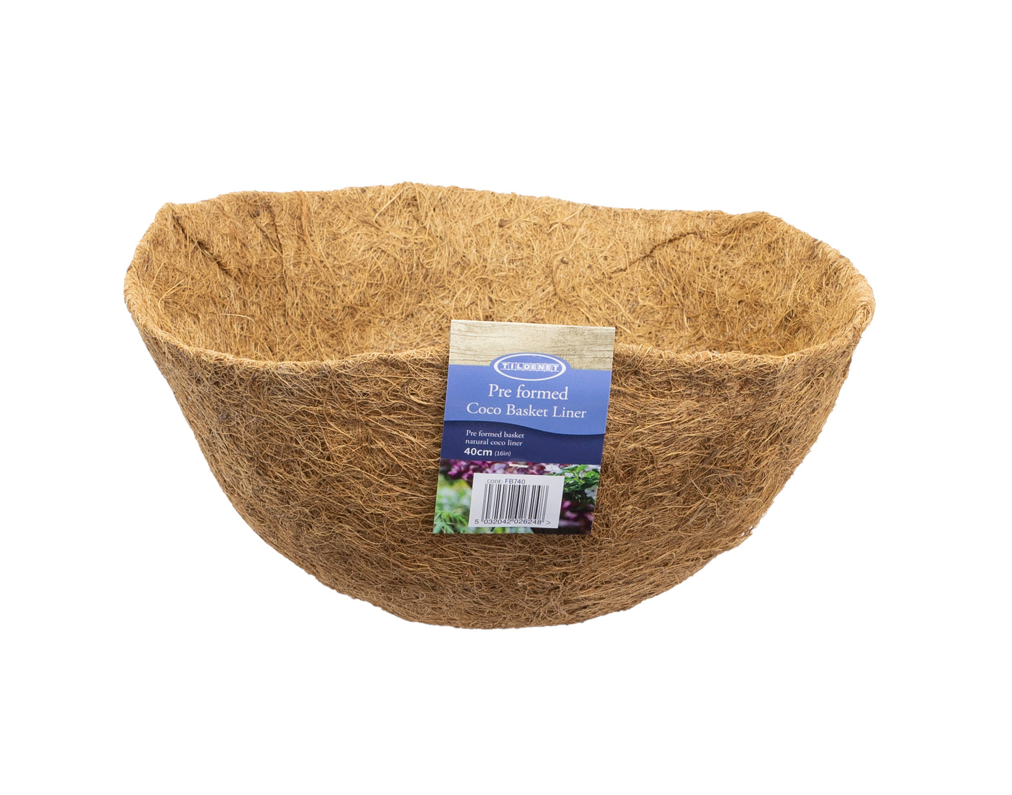 16" Preformed Coco Basket Liner