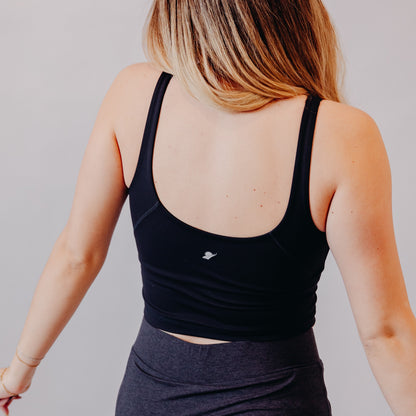 Fundamental Coast | Paloma V Neck Tank | Black