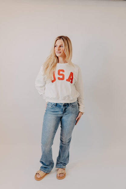 By Together | Everyday USA Pullover | White